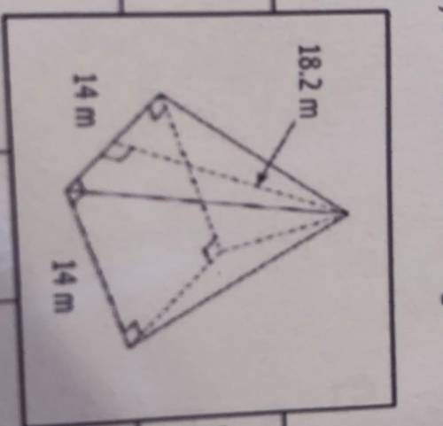 Can someone find the volume of this shape and show work please? ASAP