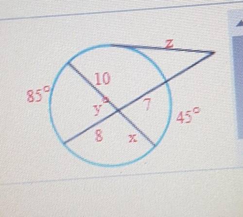 What is the value of x?