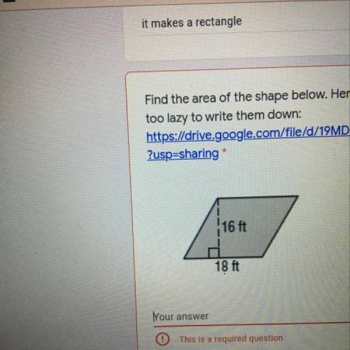 How do i find the area of this shape?