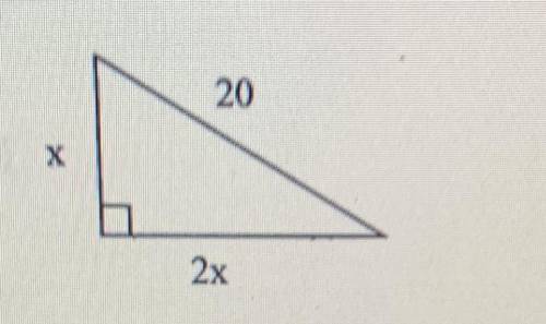 What’s the perimeter of the triangle shown