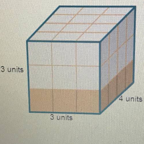 What is the volume of the prism? _units3