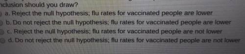 In a given year, the rate of flu infection for the general public was 8.3%. And sample of 200 peopl