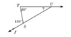 Find the measure of angle U