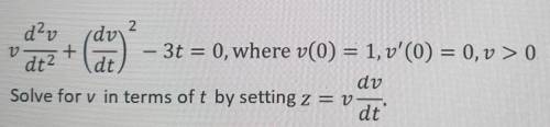 Hi, could anyone help me with this question? I could'nt find the analytical method to solve IVP. Th