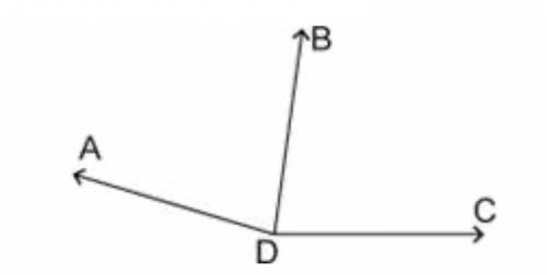 If m∠ADC = 164° and is the angle bisector of ∠ADC, findm∠BDC.Question 2 options:A) 164°B) 82°C) 100