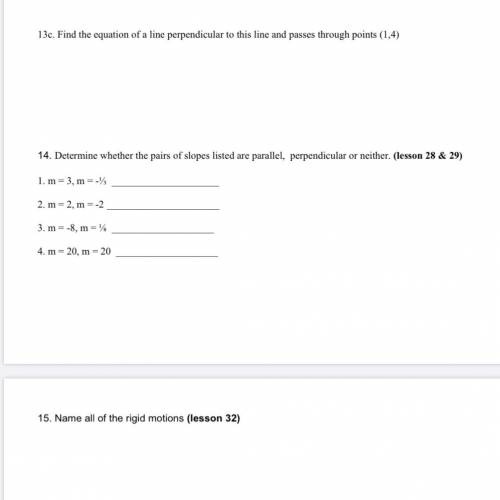 Please help me I need help with this assignment geometry math 13c-15 and it is hard for me I been s