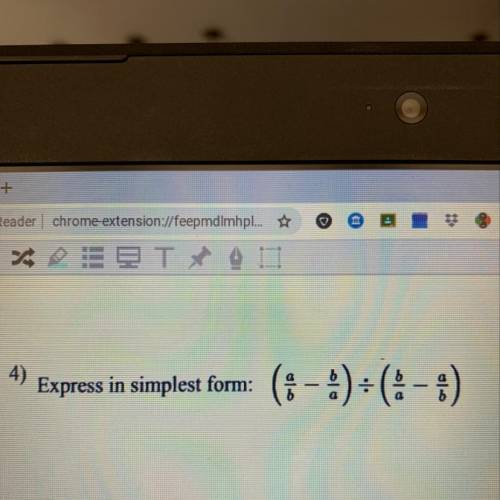 4)
Express in simplest form: