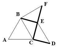 Regular quadrilateral pyramid with base edge b=55 mm and lateral edge l=7 cm. Find the sum of all e