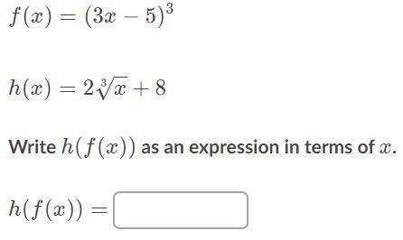 Find composite functions