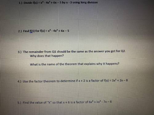 Can someone please help me with these questions for algebra? Image attached.