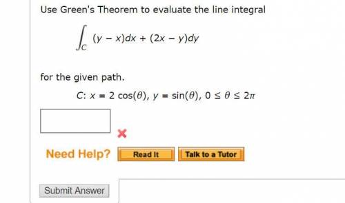 Use Green's Theorem...