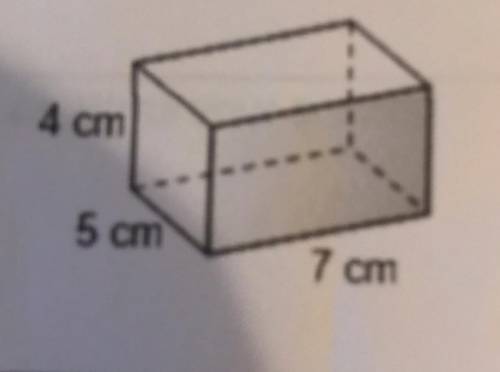 Please find the VOLUME of this figure... Write the formula and plug in the values... Write your ans