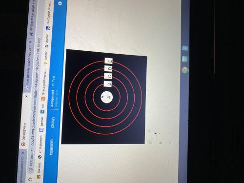 Click on the boxes below to indicate the number of electrons or protons in each labeled position fo