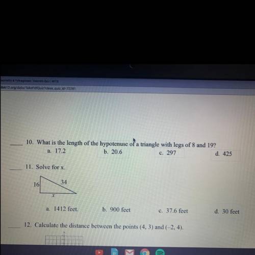 I need help with both questions on the screen. if you can only answer one thats fine too!