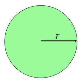 Find the area of a circle with radius, r = 6.89m.

Give your answer rounded to 2 DP (2 decimal poi