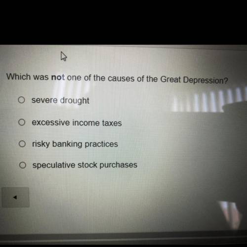 Which was not one of the causes of the Great Depression