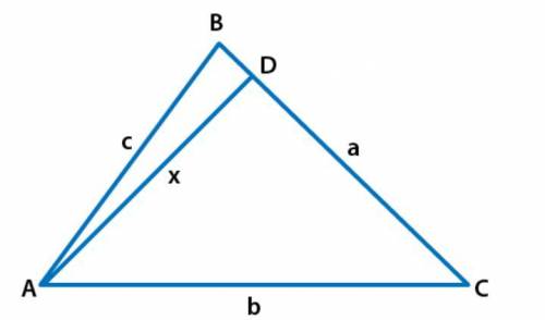 Complete the proof of the Law of Sines/Cosines.

Given triangle ABC with altitude segment AD label