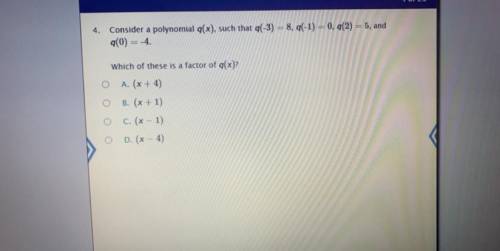 What is the factor of q(x) ?