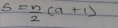 Make h the subject of the formula If you can't read the attachment itsS=n/2(a+1)