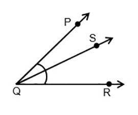 In the given figure, find ∠PQS, if∠PQR = 5x + 25 and∠SQR = 2x + 10.