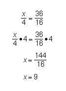 I will give brainliest for first correct answer! Claire correctly solved the proportion x/4 = 36/6