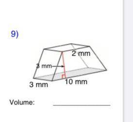What is the volume of this figure ?