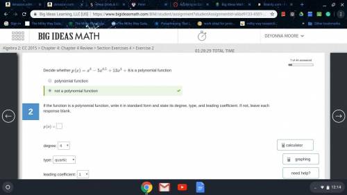 Decide whether p(x)=x^3−5x^0.5+13x^2+8 is a polynomial function