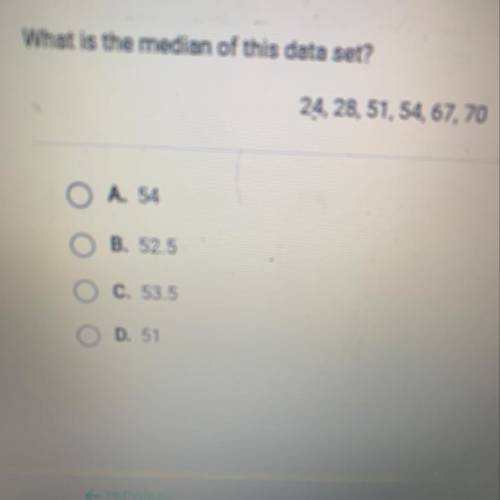 What is the median of this data set