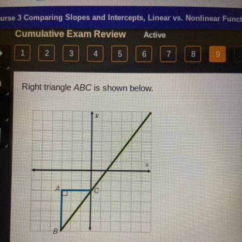 A similar right triangle would be created by a rise of 8 and a run of