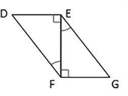 Determine whether these two triangles are congruent with the ASA congruence method. If so, write th