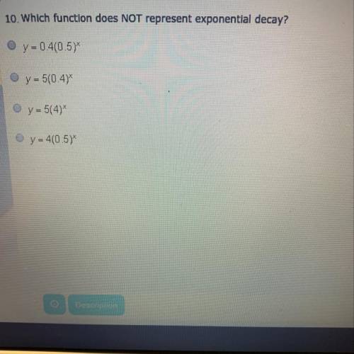 I don’t understand exponential decay