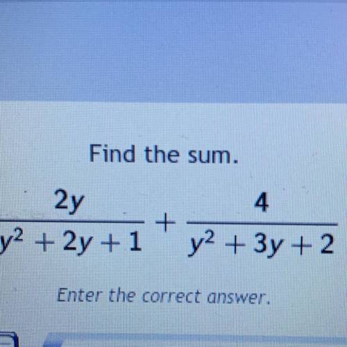 I need to find the sum