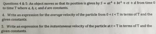 Section of Physics C Summer Assignment Plz help, thank you!