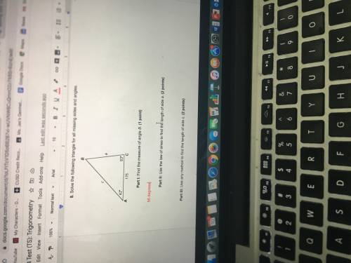 How to find the sides and angle of these two problems