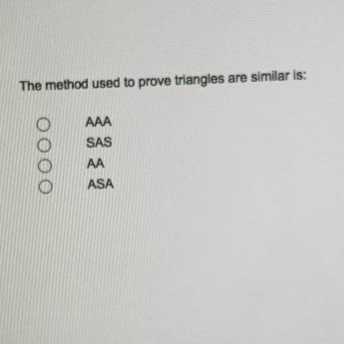 What would the method be???
