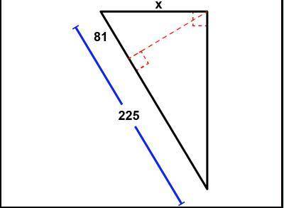 Find the missing length to the attached triangle.