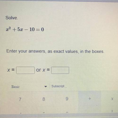 Solve this please what is 
X=? Or X=?