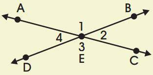 Give the three-letter name of each of the angles in the drawing below. Lines and Angles a. ∠1 b. ∠2
