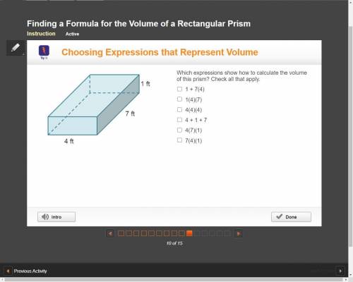 Plz help its about volume of a rectangular prism