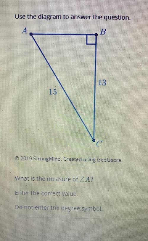 Use the diagram to answer the question. Triangle A B C. Segment B C measures 13. Segment A C measur
