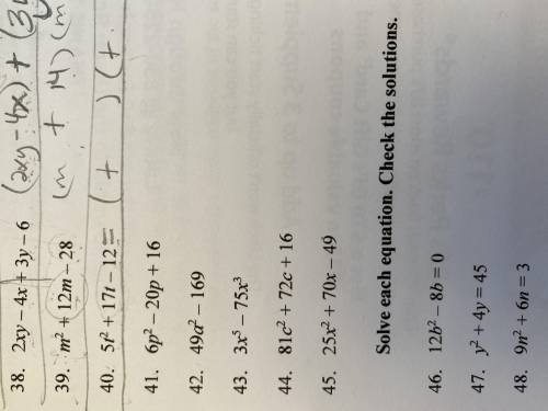 Can I have help with 43 and 44 I need to see how to do them thanks.