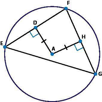 Quick pls i really need this i will give branliest. If A is the center of the circle, then which st