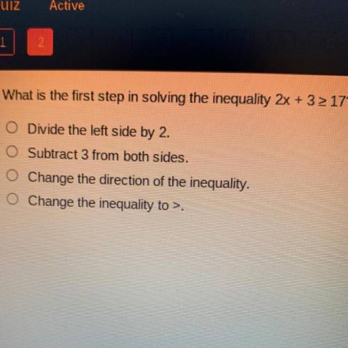 What is the solution to the inequality - + 4 5 0?

O(-0, -28)
(-0., -28]
(28,00)
O [28,00)