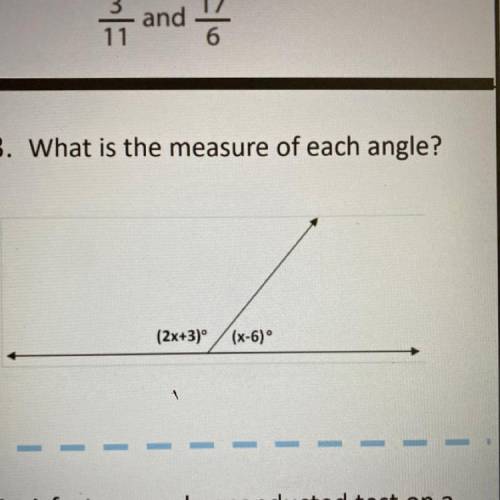 What is the measure of each angle?