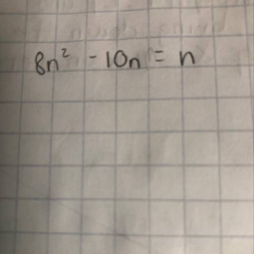 How can I solve this quadratic equation by factoring?