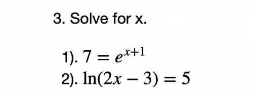 Solve for x. and explain.
