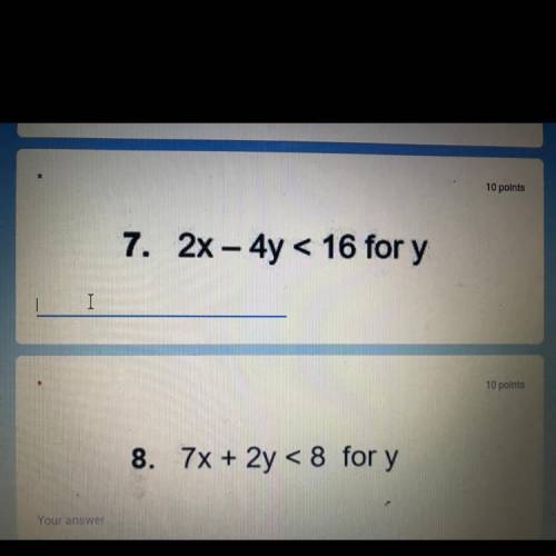 What are the answers for both of the problems