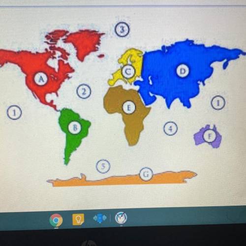 Help? I need to know where the oceans and continents are located which I kinda know