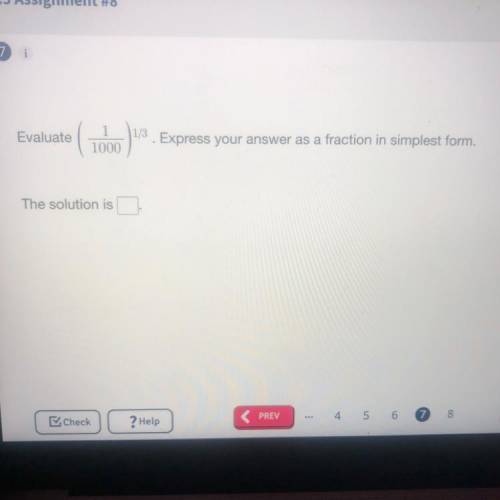 Evaluate
(1000) *
Express your answer as a fraction in simplest form.
The solution is