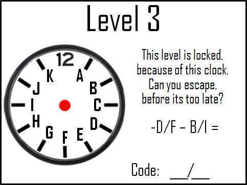Enter the Correct 2 Character LETTER Code (use capital letters and include the fraction slash ( / )